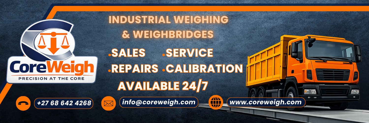 CoreWeigh weighbridge services banner